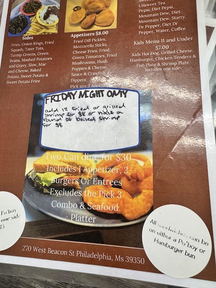 Tootie's Country Buffet Menu image 4